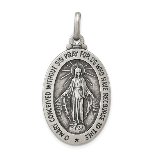 Sterling Silver Miraculous Medal