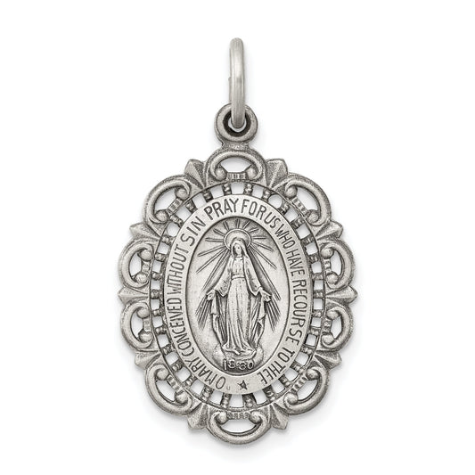Sterling Silver Miraculous Medal