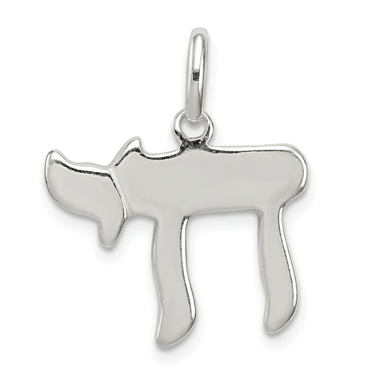 Sterling Silver Chai Charm