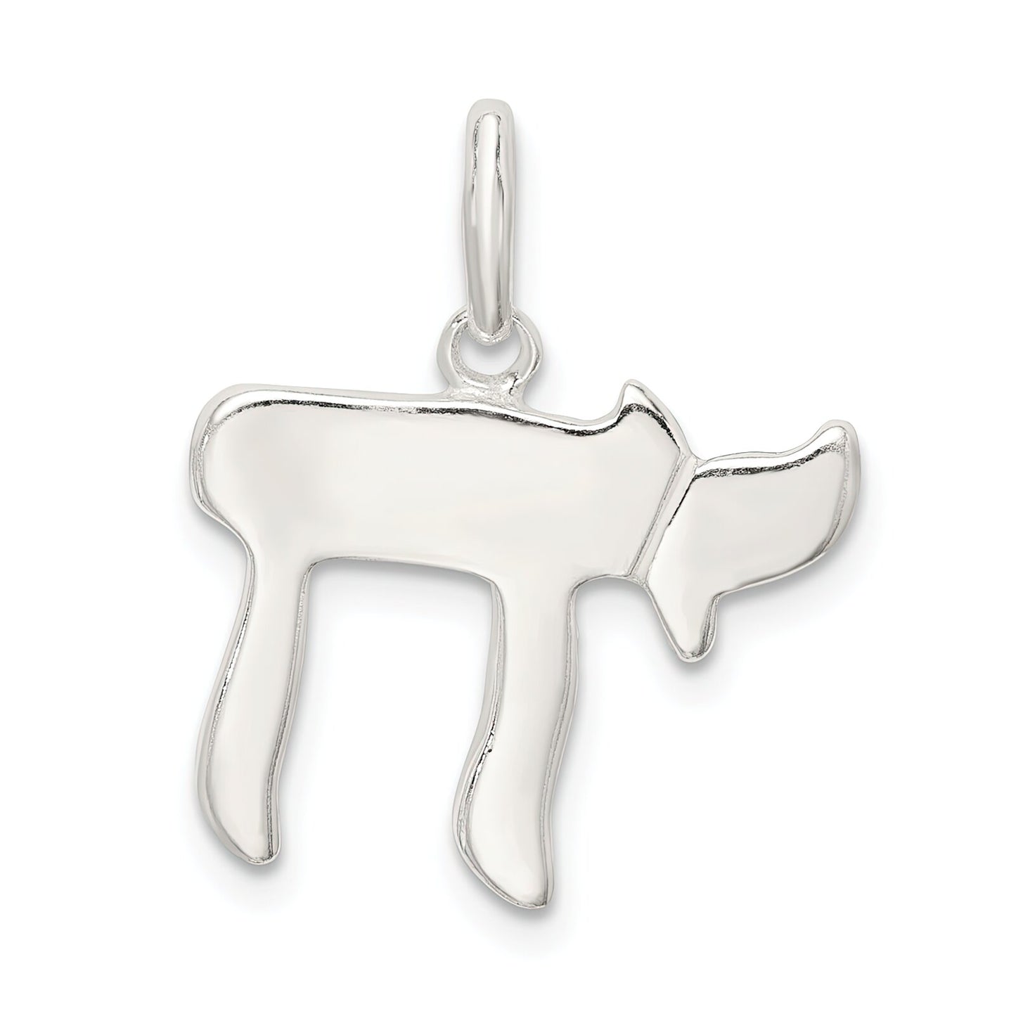 Sterling Silver Chai Charm