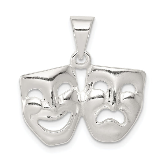 Sterling Silver Comedy & Tragedy Charm