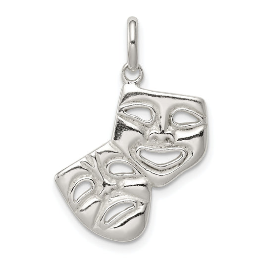 Sterling Silver Comedy & Tragedy Charm