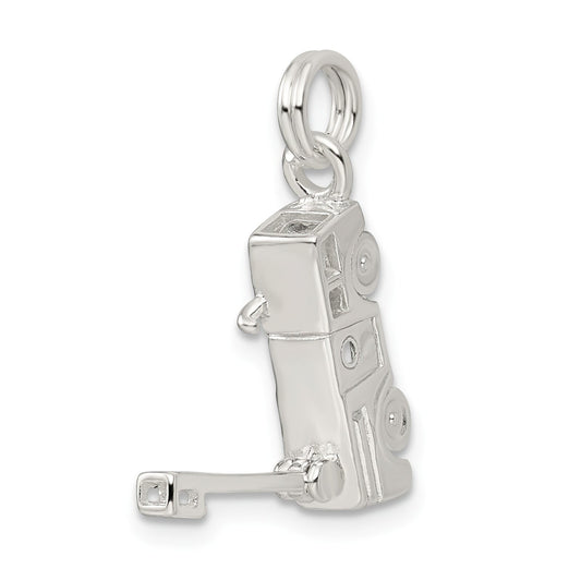Sterling Silver Firetruck Charm