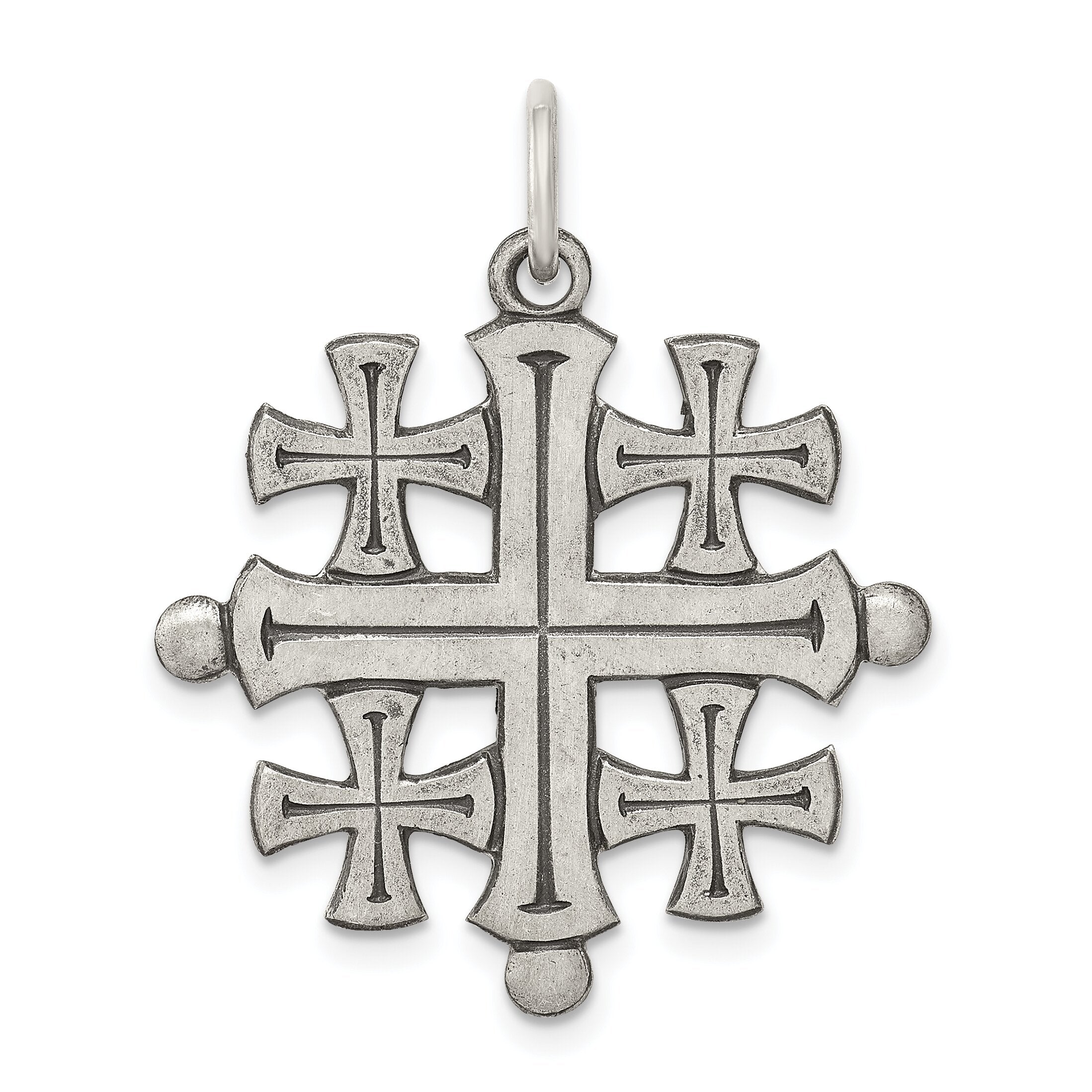 Jerusalem cross deals charm