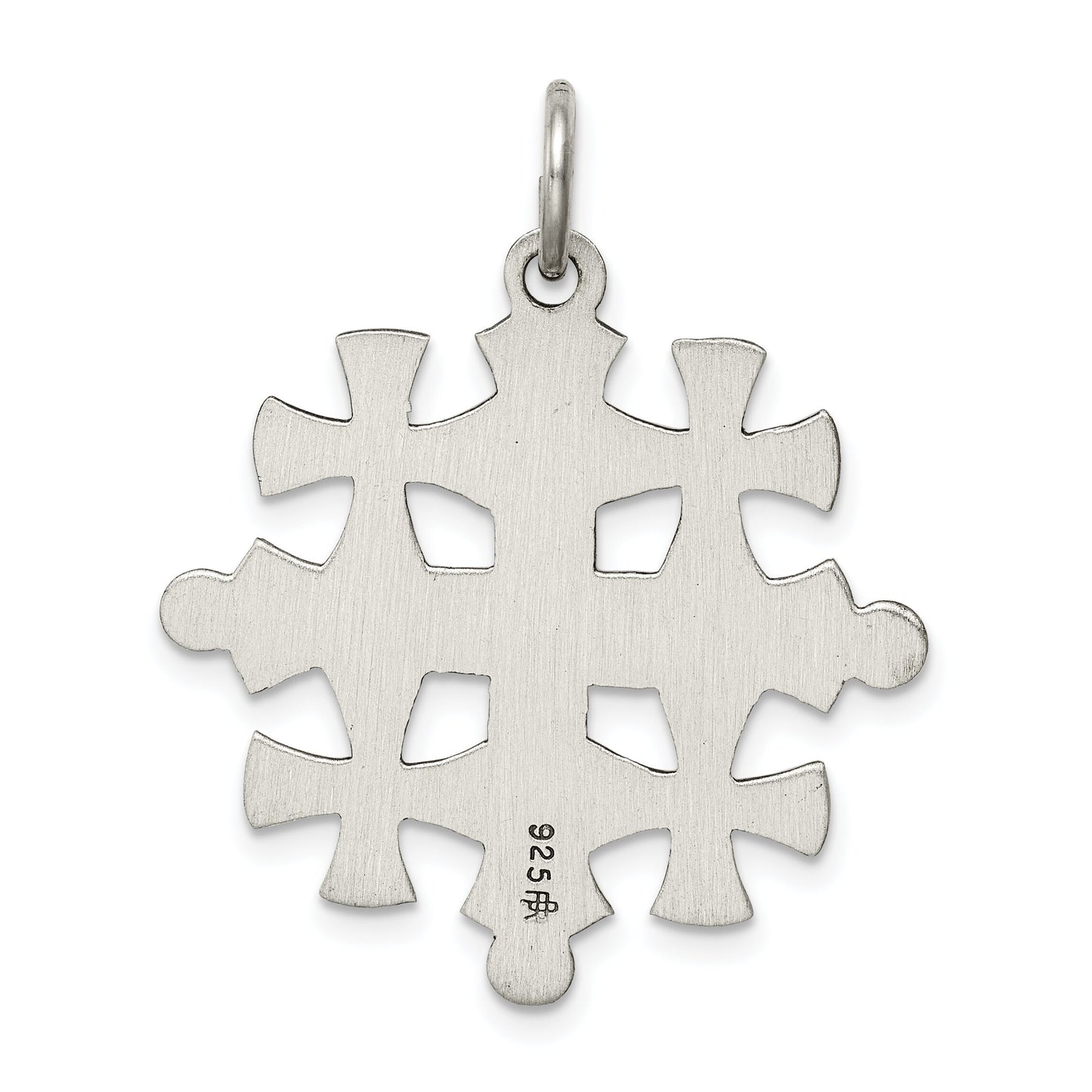Sterling Silver Jerusalem Cross Charm