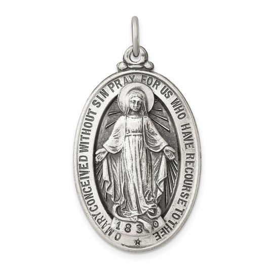 Sterling Silver Miraculous Medal