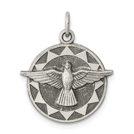 Sterling Silver Holy Spirit Medal