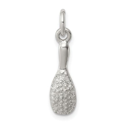 Sterling Silver Brush Charm
