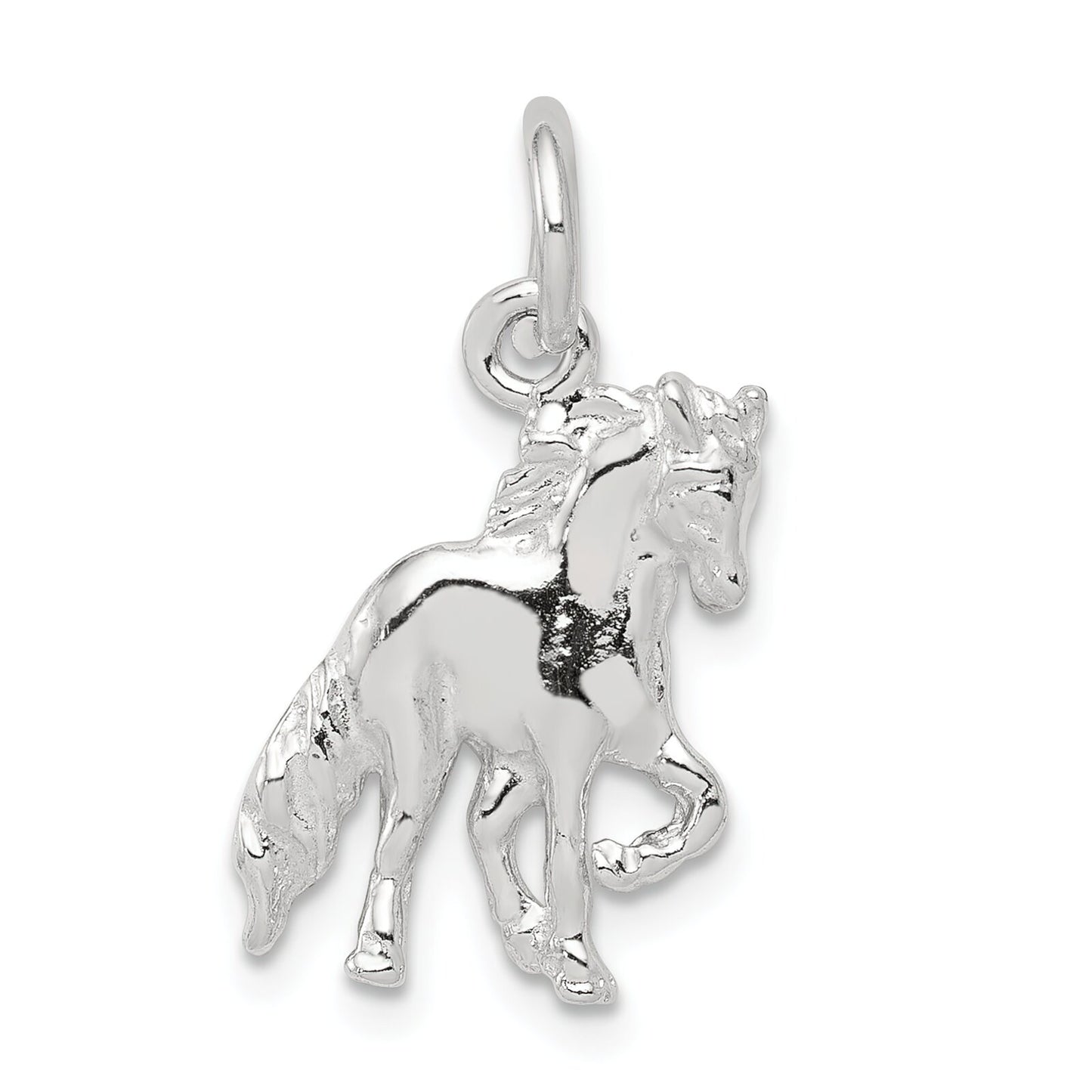 Sterling Silver Horse Charm Jewelry Mustang Jewelry