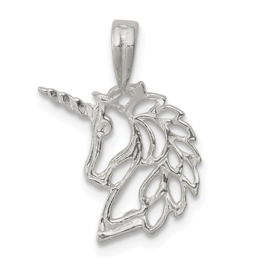Sterling Silver Unicorn Charm Pendant Fantasy Jewelry