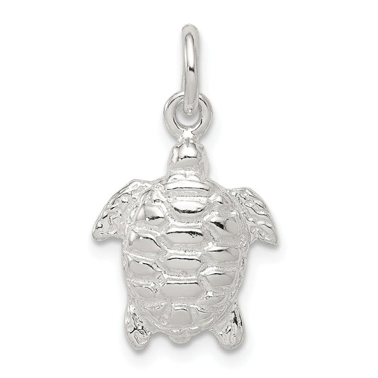 Sterling Silver Sea Turtle Charm