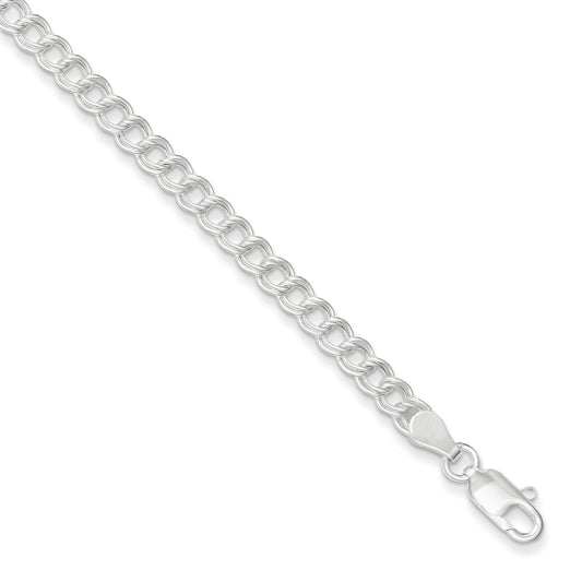 Sterling Silver Double Link Bracelet