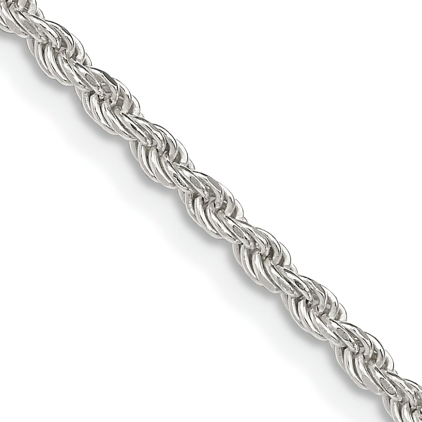 Sterling Silver Rope Chain