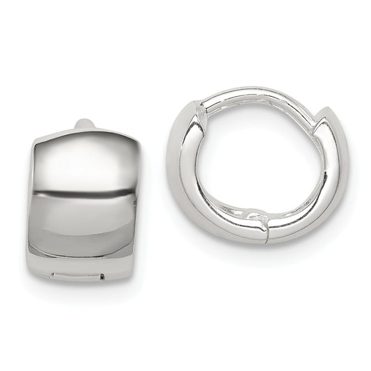 Sterling Silver Huggie Hoop Earrings Ear Jewelry