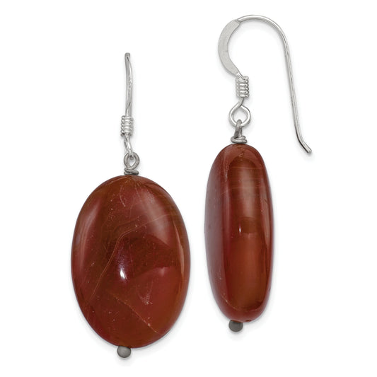 Sterling Silver Sardonyx Dangle Earrings