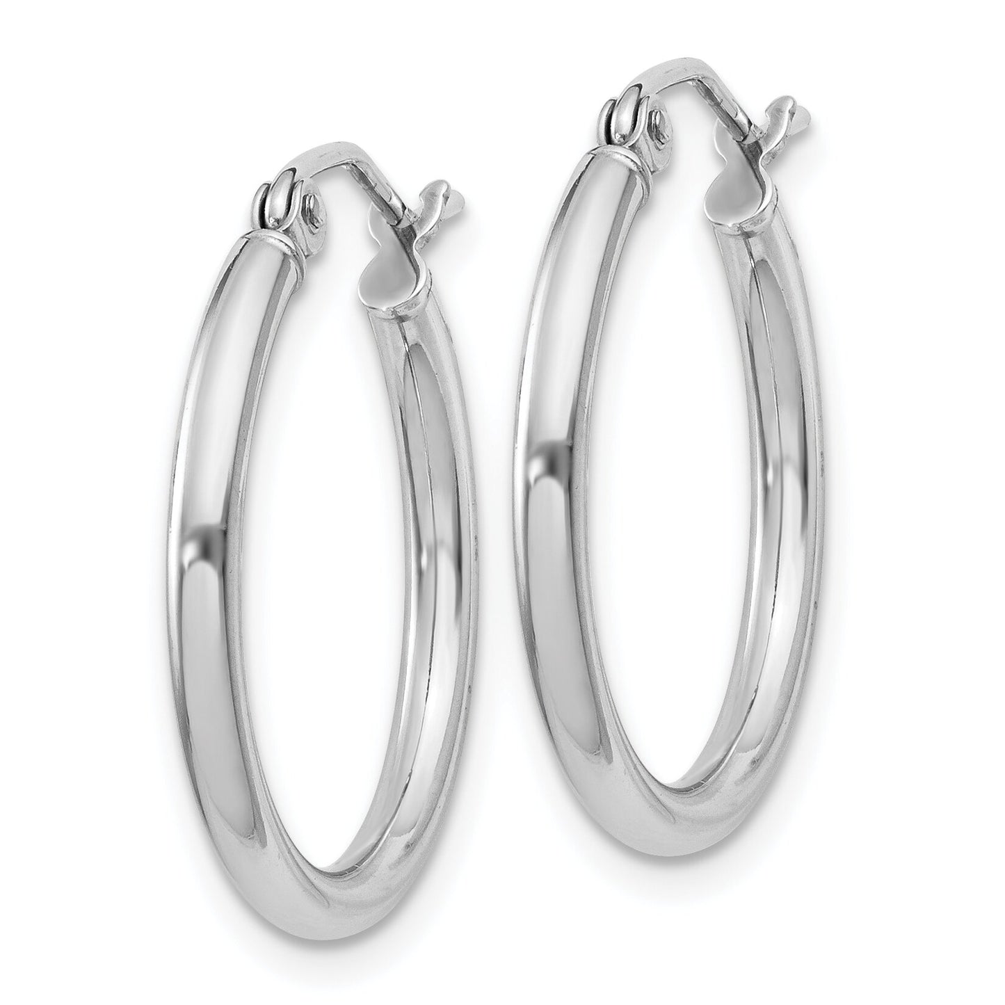 Sterling Silver Hoop Earrings 20mm