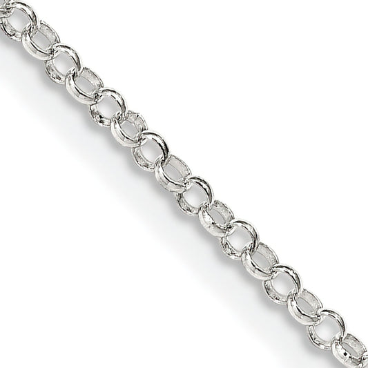 Sterling Silver Rolo Link Bracelet