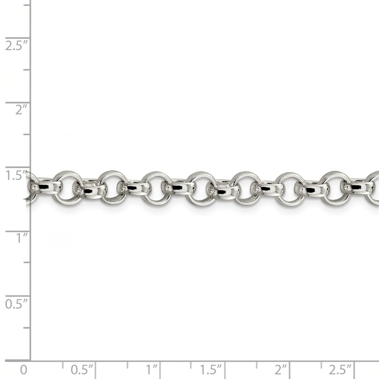 Sterling Silver Fancy Link Chain
