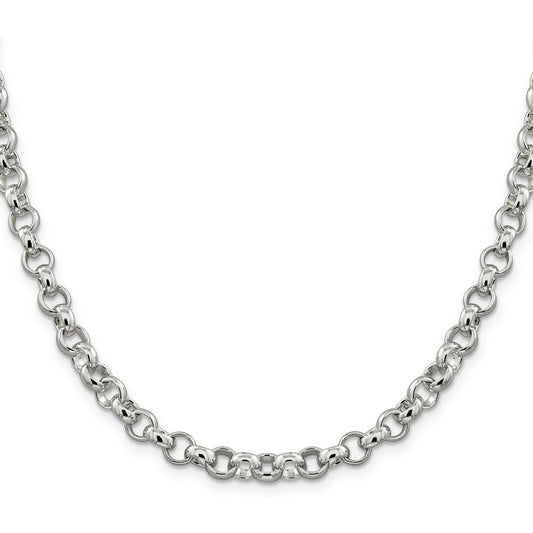 Sterling Silver Fancy Link Chain