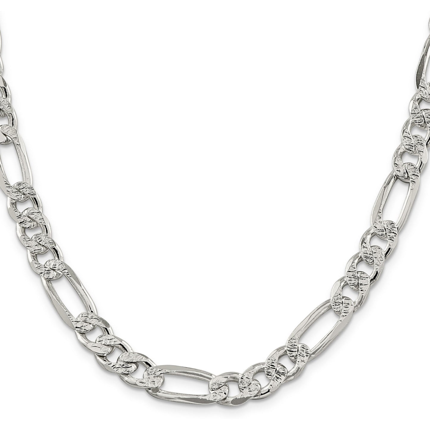 Sterling Silver Figaro Chain