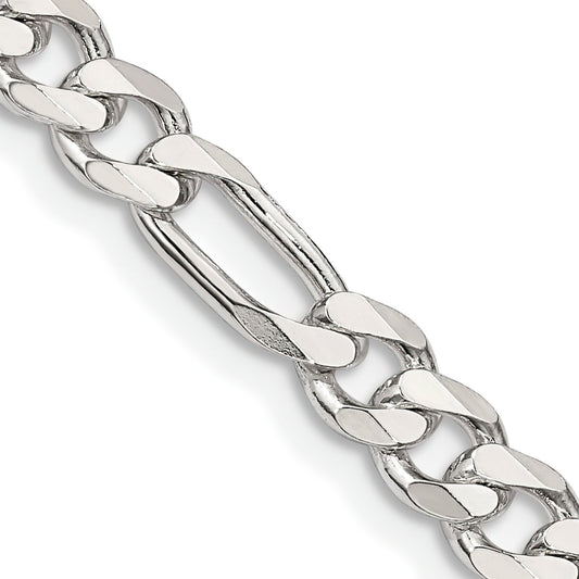Sterling Silver Figaro Chain