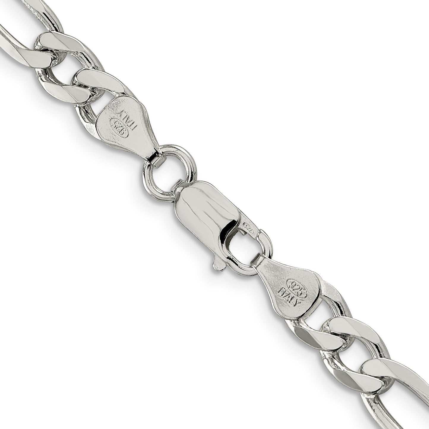 Sterling Silver Figaro Chain