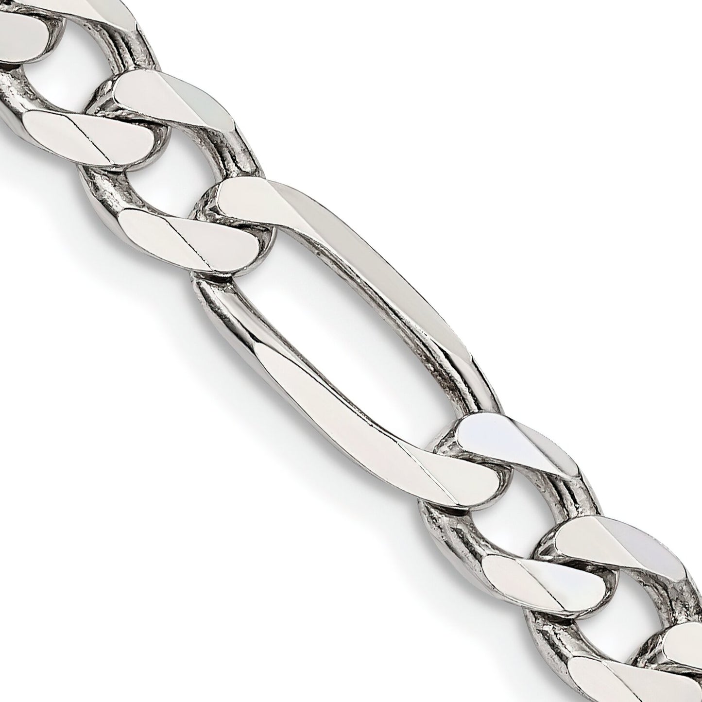 Sterling Silver Figaro Chain