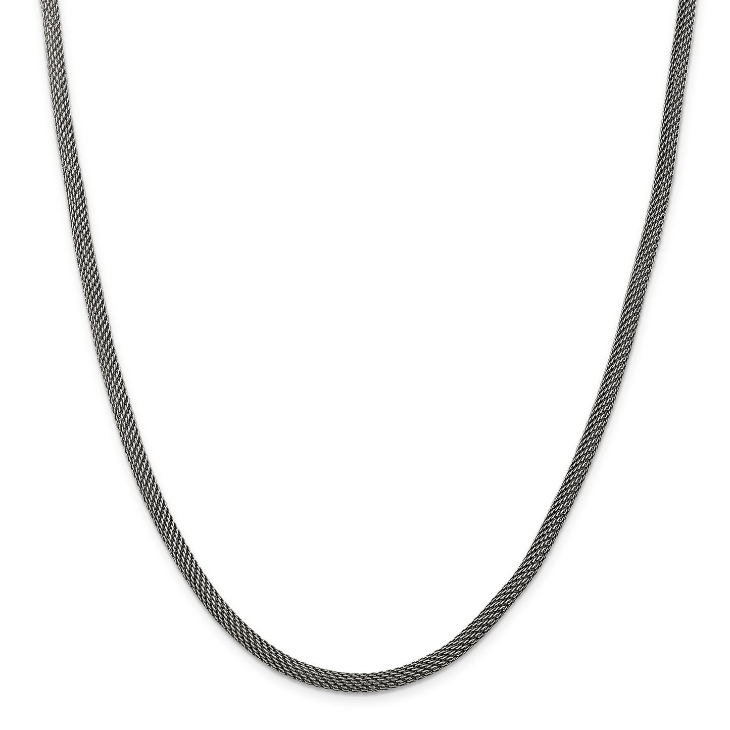 Sterling Silver Mesh Chain
