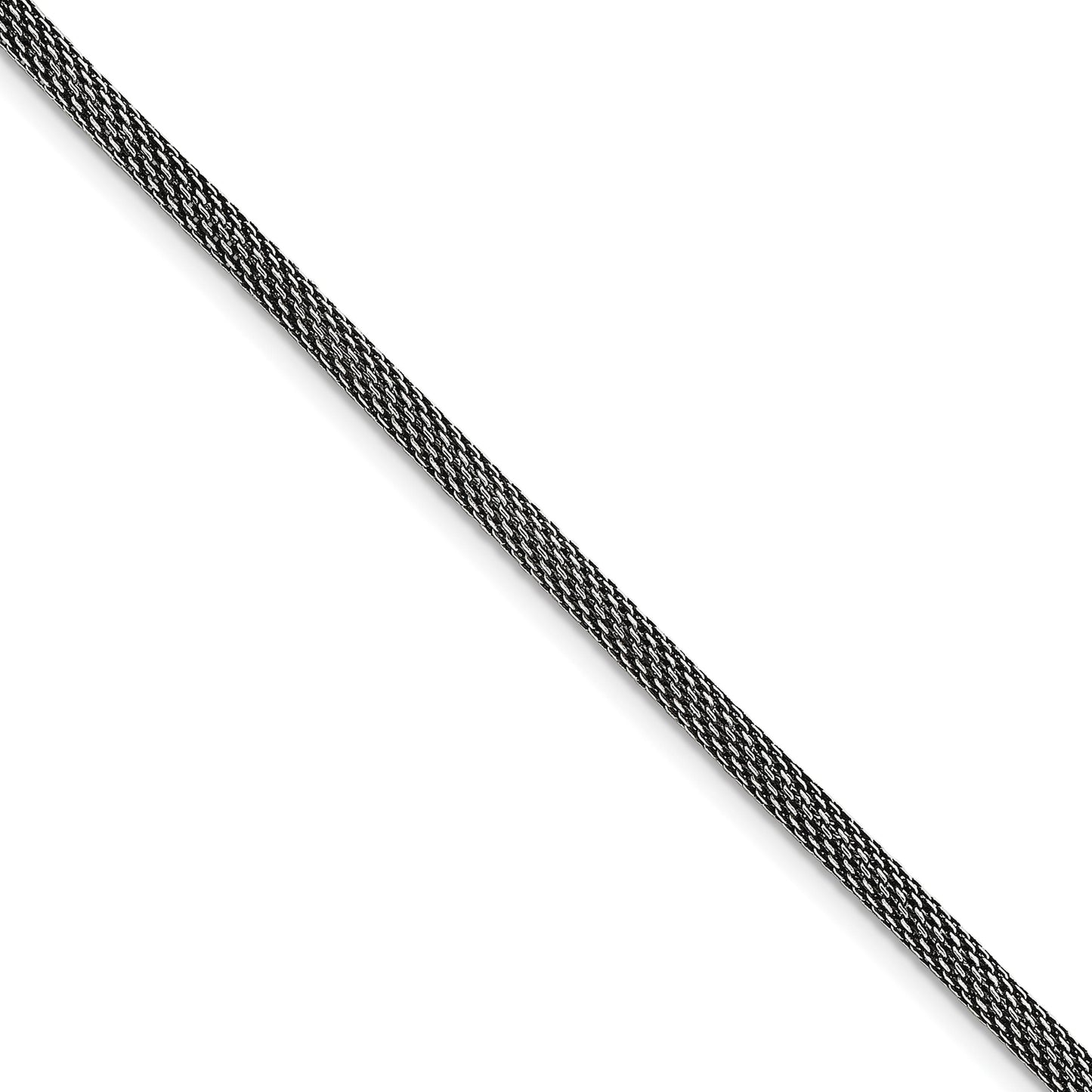 Sterling Silver Mesh Chain