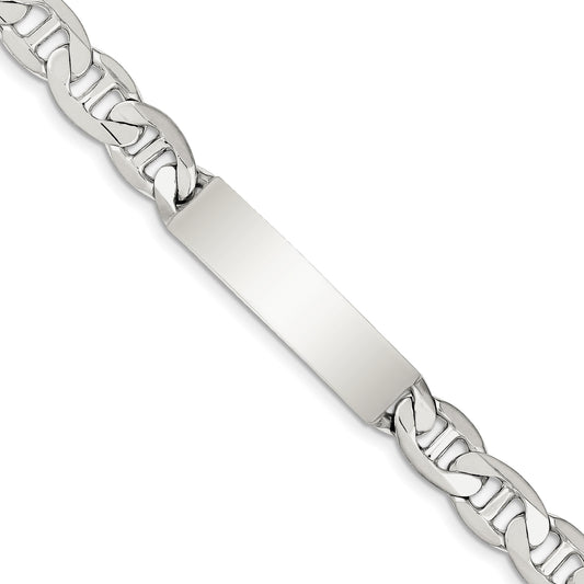 Sterling Silver Anchor ID Bracelet