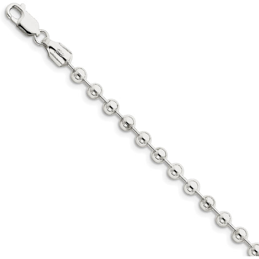Sterling Silver Bead Chain
