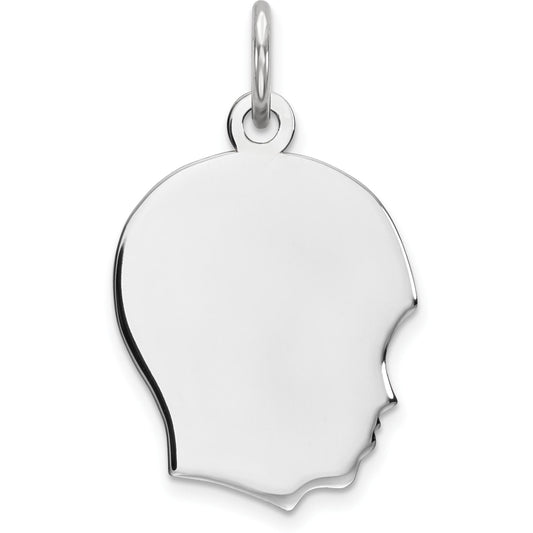 Sterling Silver Boy Charm