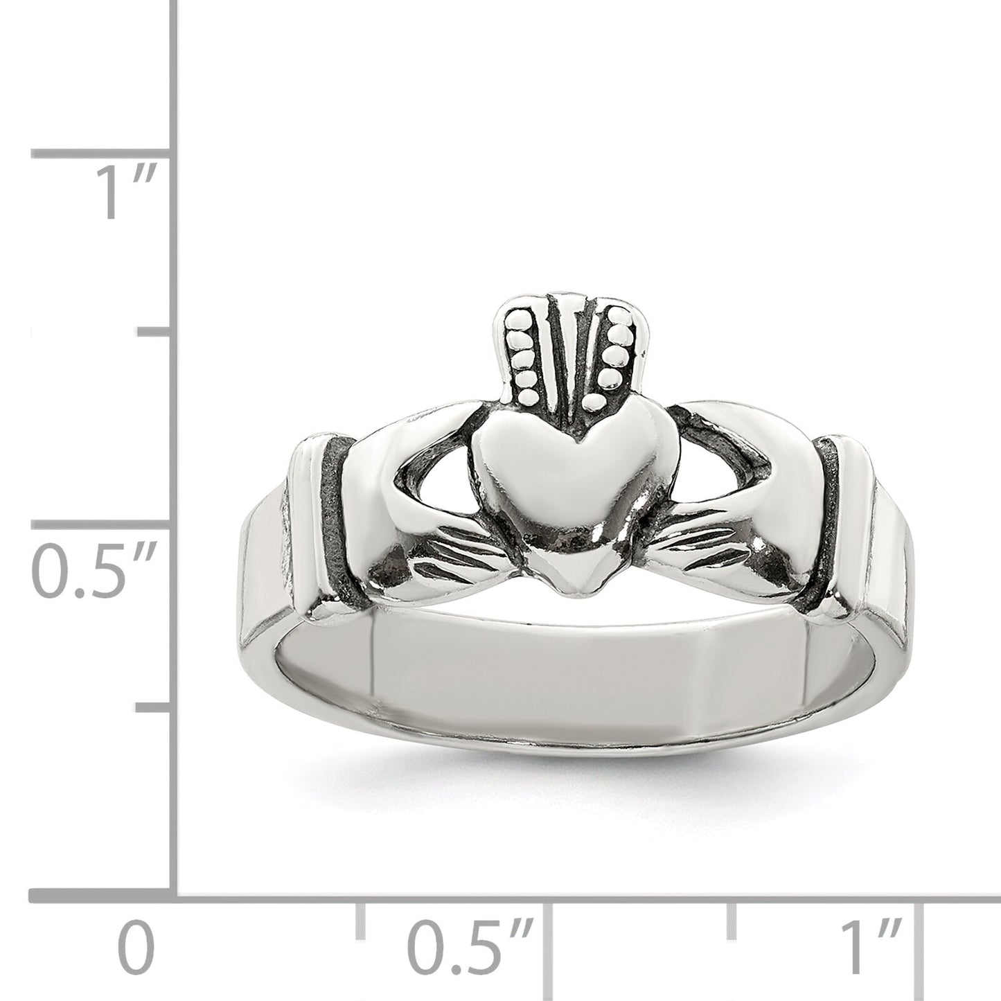 Sterling Silver Claddagh Ring