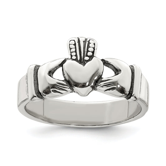 Sterling Silver Claddagh Ring