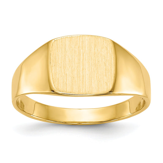 14K Yellow Gold Mens Signet Ring Jewelry Size 7