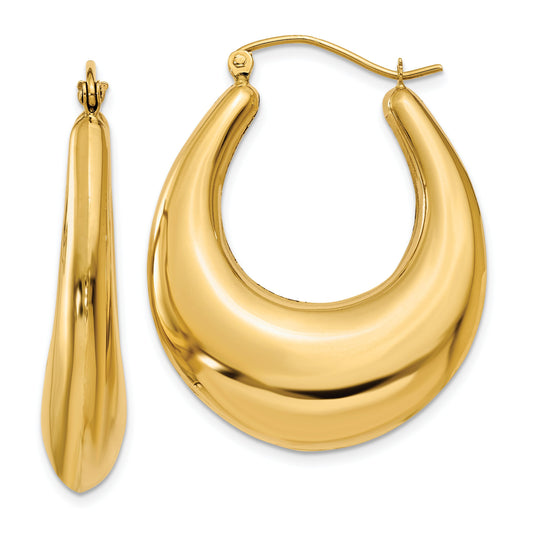 14K Gold Hoop Earrings