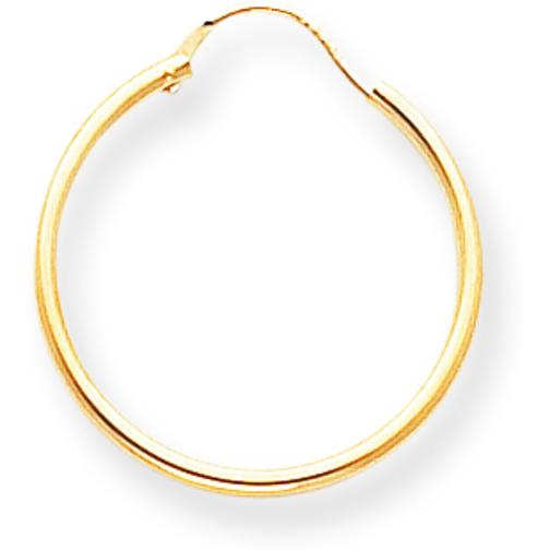 14K Gold Hoop Earrings