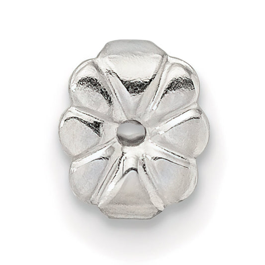 Sterling Silver Heavy Earring Backs 12Pcs