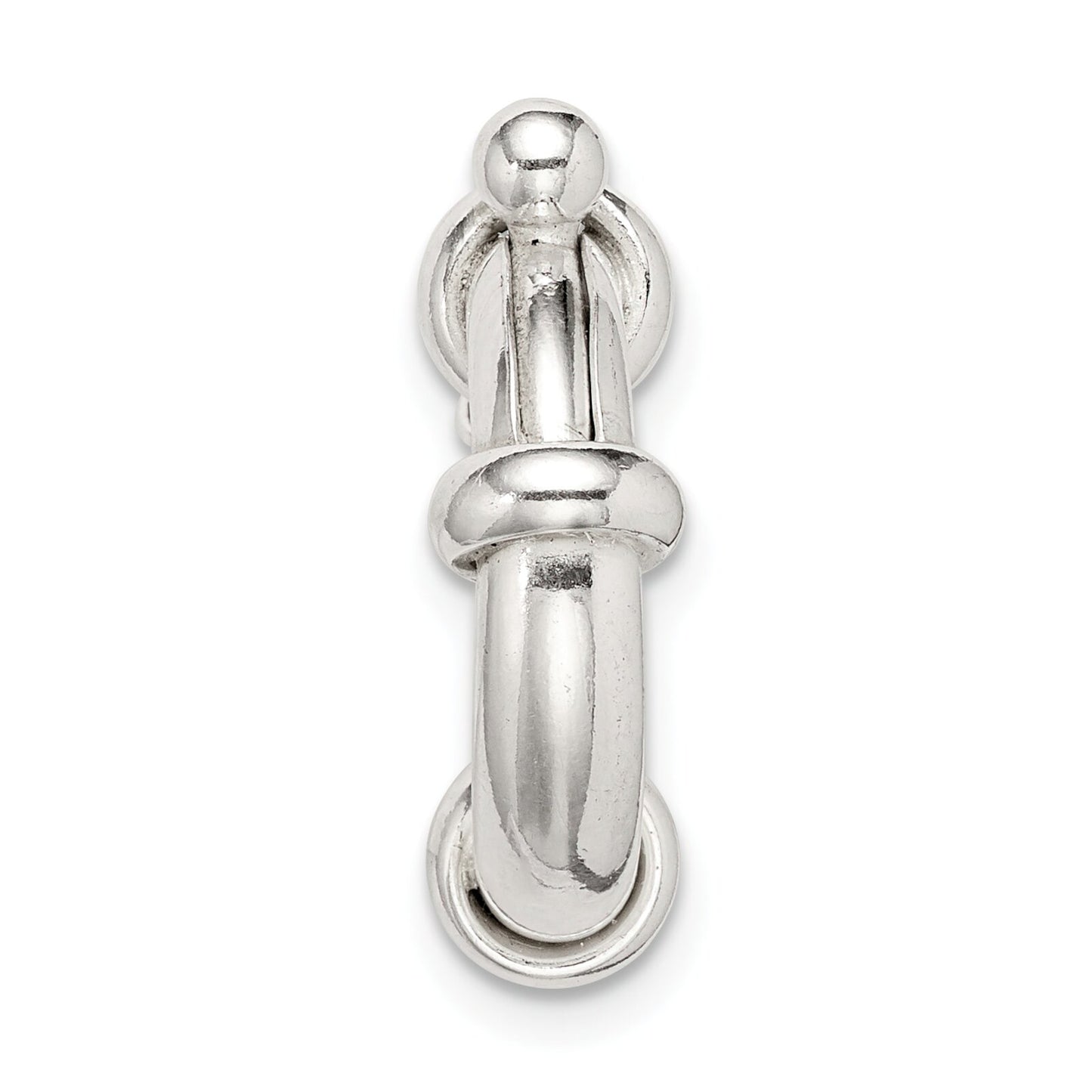Sterling Silver Spring Ring Clasp (12.10mm to 16.10mm)