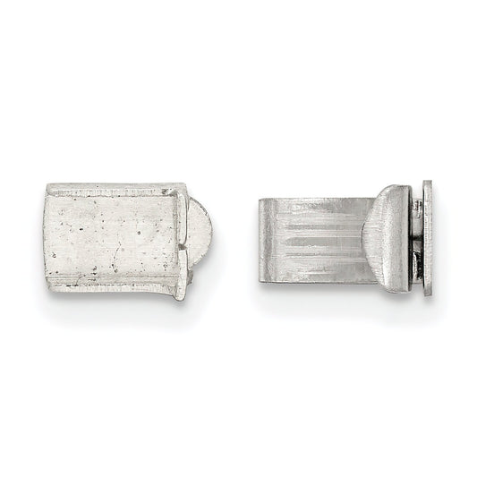 Sterling Silver Box Clasp (6.50mm to 14.30mm)