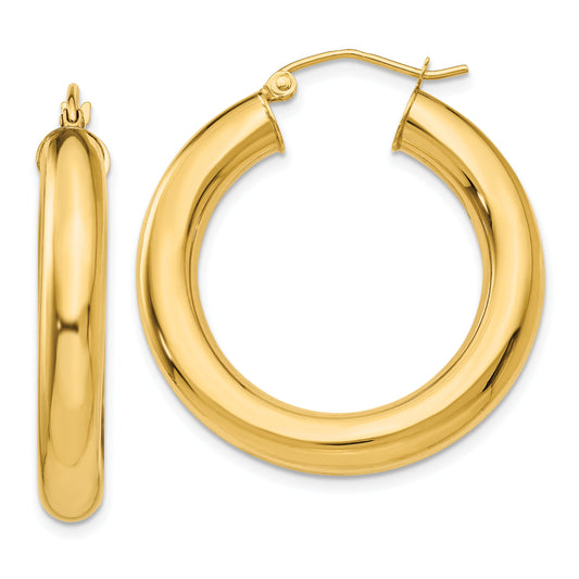 14K Gold Hoop Earrings