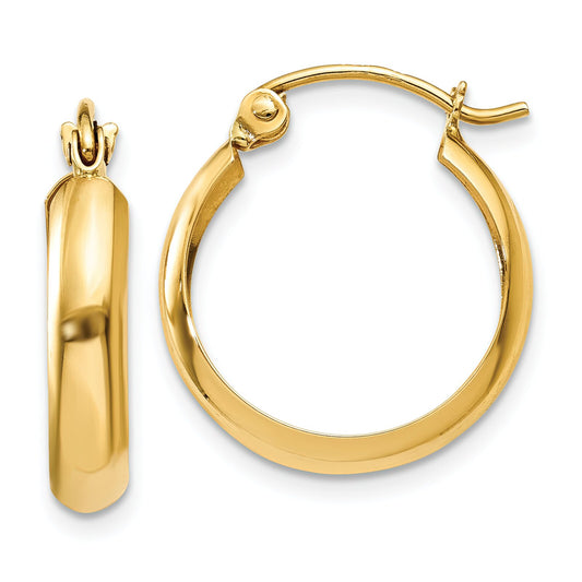14K Gold Hoop Earrings