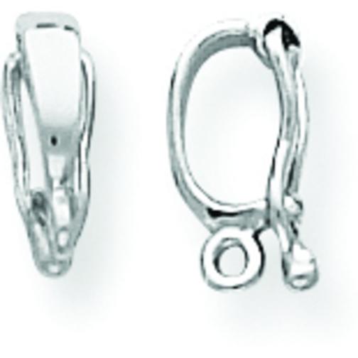 14K White Gold Pearl Enhancer
