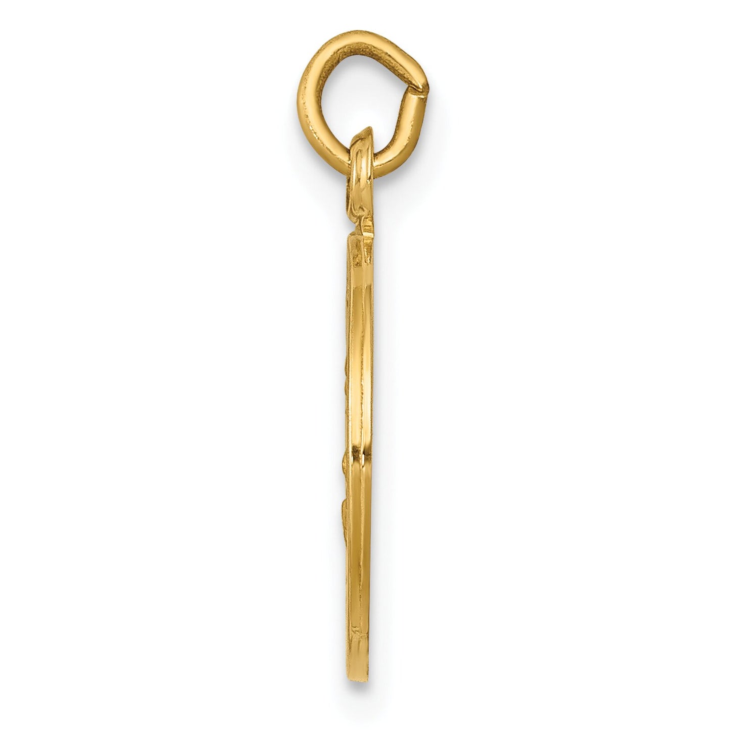 14K Gold Saint Joseph Medal Charm