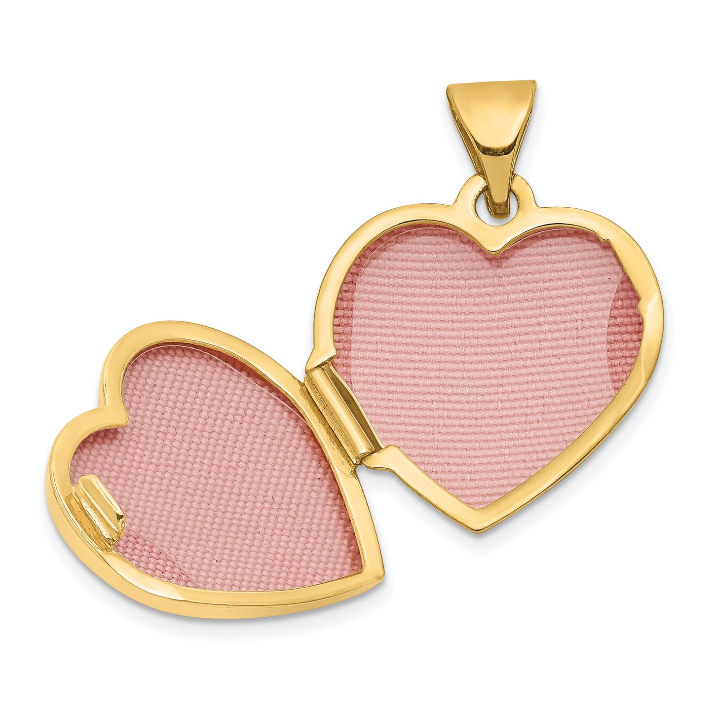 14K Gold I Love You Heart Locket