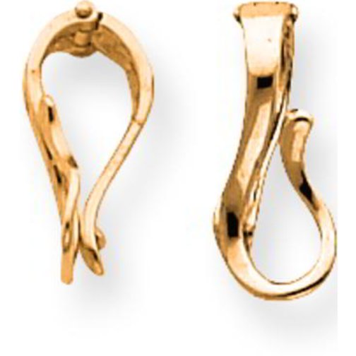14K Gold Pearl Enhancer (5.0 to 6.8mm)