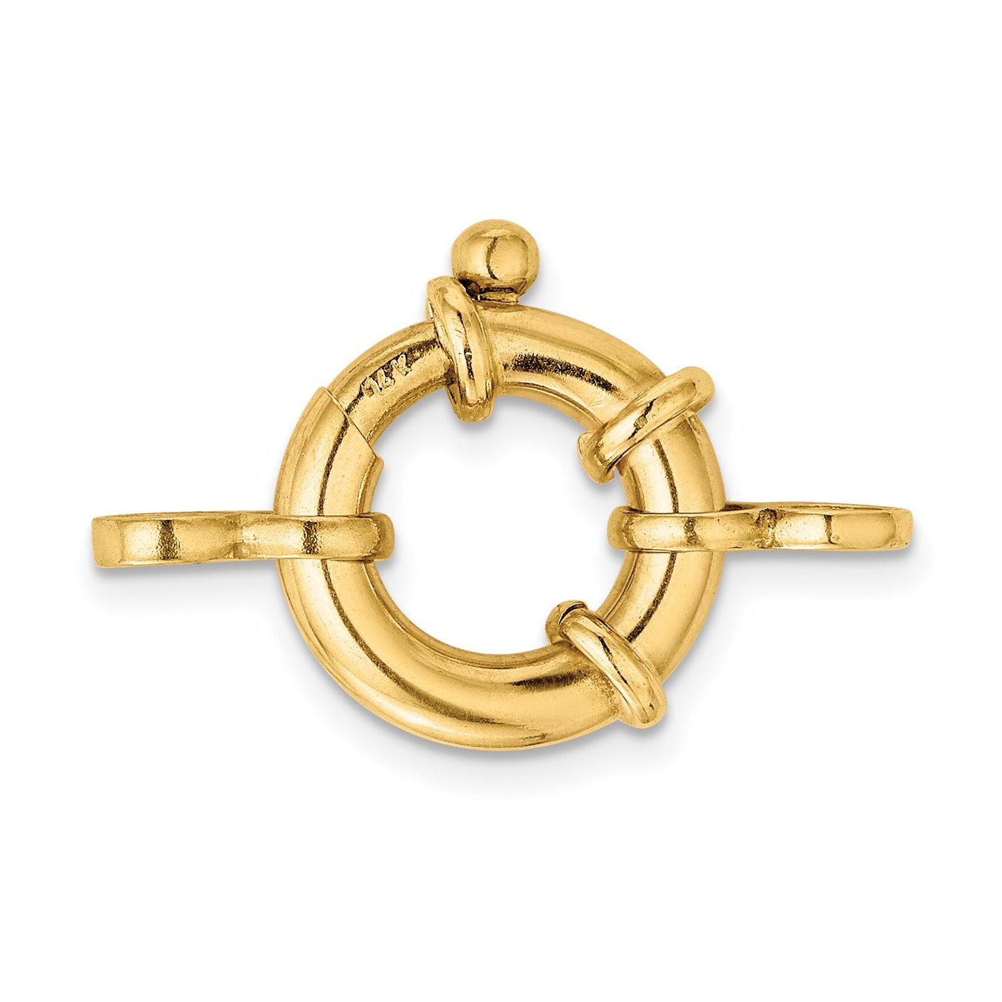 14K Gold Spring Ring Clasp (15.50mm to 24.00mm)