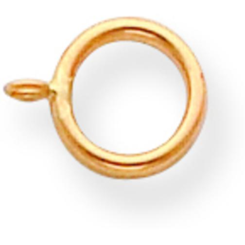 14K Gold Toggle Clasp Ring