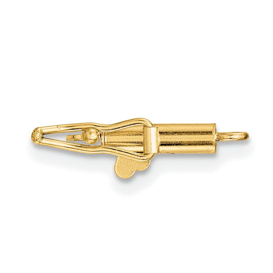 14K Gold Barrel Clasp 8.3mm