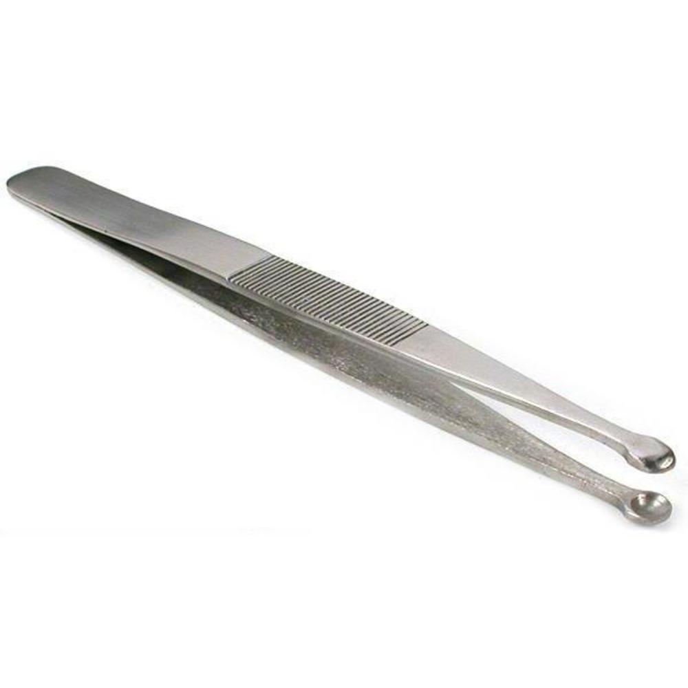 Pearl and Bead Tweezers With Cup Jaws 146mm & 140mm Long Kit 2 Pcs